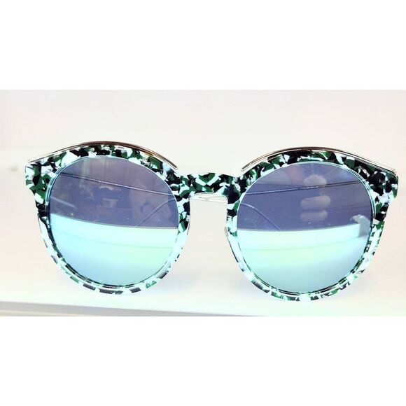 DIOR BY CHRISTIAN DIOR BLUE BLOSSOM DESIGNER SUNGLASSES NEW IN CASE/BOX/CARD - Picture 3 of 13